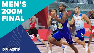 Mens 200m Final  World Athletics Championships Doha 2019 [upl. by Ikeda]