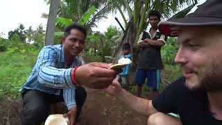 Cambodian Family Invite Me to Eat in Province Kampong Cham 🇰🇭 [upl. by Stewart]