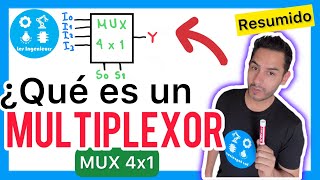 ✅MULTIPLEXOR 4x1  CÓMO FUNCIONA ELECTRÓNICA DIGITAL [upl. by Biggs]