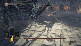 Cursed rotted greatwood ds3 gameplay by a ten year old [upl. by Digirb]