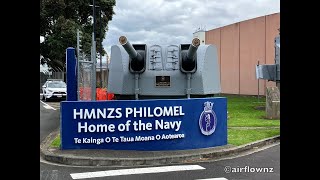 HMS Achilles former Gun Turrets Refurbished in New Zealand  2024 [upl. by Samaria]