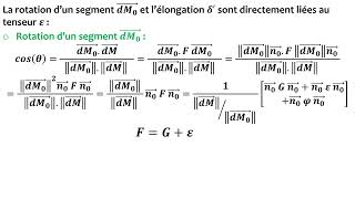 Chapitre 2 de Mécanique des Milieux Continus MMC partie 8 [upl. by Introk]