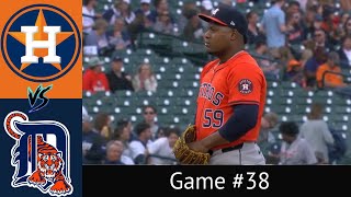 Astros VS Tigers Condensed Game 51024 [upl. by Hourihan]