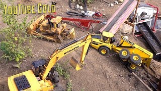 YouTube GOLD  MAN DOWN Rescue Mission at the GOLD MINE s2 e24  RC ADVENTURES [upl. by Etteniotna]