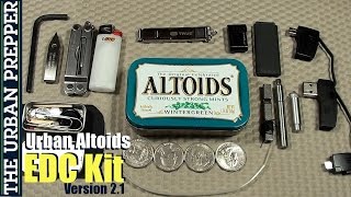 Urban Altoids EDC Tin v21 by TheUrbanPrepper [upl. by Galvan]