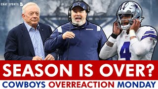 SEASON OVER Cowboys OVERREACTION Monday Ft Firing Mike McCarthy Dak Prescott amp DaRon Bland Injury [upl. by Thunell]