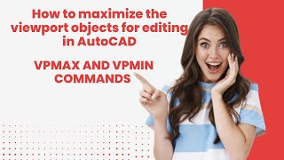 VPMAX and VPMIN command Autocad [upl. by Ahsekyw]