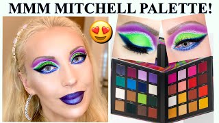 BEAUTY BAY MMMMITCHELL PALETTE REVIEW TUTORIAL SWATCHES [upl. by Vharat]