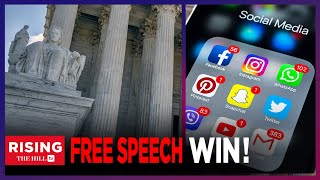 First Amendment WIN SCOTUS Rules Social Media Companies Cant Censor Political Beliefs [upl. by Odlanor]