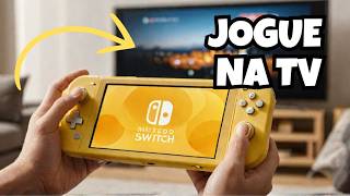 SWITCH LITE NA TV SEM GASTAR DINHEIRO [upl. by Eniretac716]