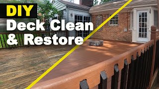 How To Clean and Stain Your Deck Make your own cleaner [upl. by Lezley526]