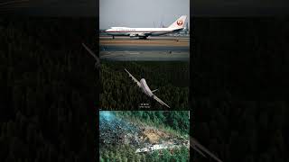 Japan Airlines Flight 123 crash animation [upl. by Treboh]