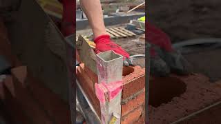 SATISFYING BRICKLAYING 🧱🧱🧱 subscribe [upl. by Nahsyar]