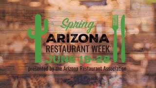 Mark your calendar Arizona Restaurant Week returns in midJune [upl. by Koorb514]