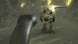 Ceratosaurus vs Triceratops from 1 Million Years BCflv [upl. by Akiem829]