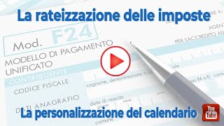 La personalizzazione del calendario delle scadenze [upl. by Tonia]