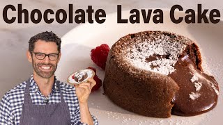 Easy Chocolate Lava Cake Recipe [upl. by Hegyera]