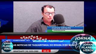 JORNAL PLANETA VERDE  AO VIVO [upl. by Bissell]