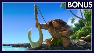 Vaiana la légende du bout du monde  Minifilm  La partie de pêche I Disney [upl. by Nnaeinahpets811]