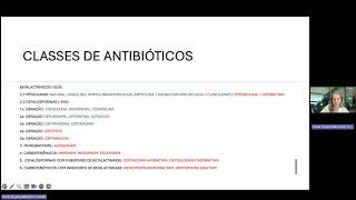 antibioticoterapia 20240623 131750 Meeting Recording [upl. by Adlesirk]