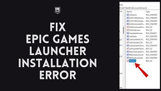 How to FIX Epic Games Launcher Installation Error 2024 [upl. by Haissem]