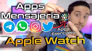 🛑 Whatsapp en Apple Watch y Telegram Instagram o Twitter ⌚️ [upl. by Blen901]