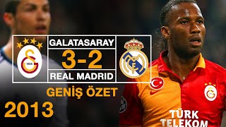 2013  Galatasaray 32 Real Madrid  Geniş Özet  Full HD [upl. by Leitao]