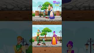 Good Guy TAKES DOWN Bad Guy in EPIC Game Showdown  Moral Lesson shorts viral fairytales [upl. by Janot]