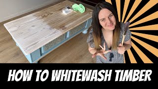 Learn How To Lighten Timber With A Paint Wash [upl. by Samford940]