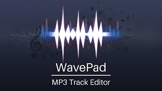 WavePad Audio Editing Tutorial  MP3 Track Editor [upl. by Nwahsal]