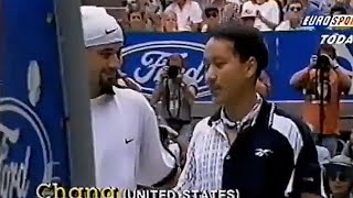 Andre Agassi vs Michael Chang 1996 Australian Open SF Highlights [upl. by Aryad]