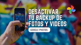 Cómo DETENER BACKUP copia de seguridad en Google Photos  Ep 25  TGP [upl. by Ahsinak]