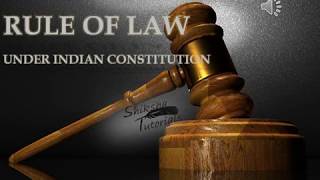 Rule of Law  Class 9  Constitution of India [upl. by Boote]