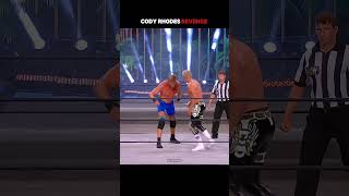 Cody Rhodes Gets Revenge On Jack Hager For Dustin Rhodes wwe aew shorts [upl. by Matty]