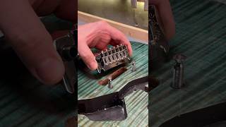 Schaller Tremolo on Soarix Body customguitar handcrafted guitarbuilding custom handmade guitar [upl. by Hoseia]