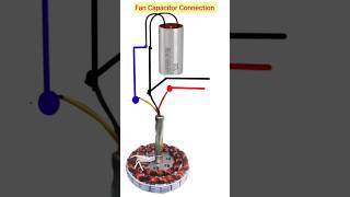 Fan regulator connection  ceiling fan regulator  capacitor connectionfanregulator shorts [upl. by Beverie675]