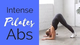 Intense Pilates Ab Workout 15 minutes [upl. by Etteyniv]