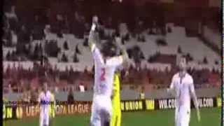 Sevilla vs Maribor 21 All Goals amp Highlights Europa League 27022014 HD [upl. by Oterol185]