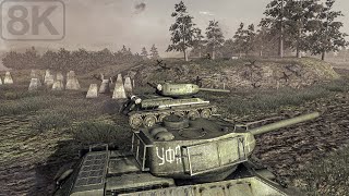 The T3485 Offensive Seelow Heights 1945 Call of Duty World at War  Part 8  8K [upl. by Aneehsat]