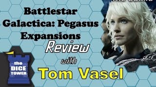 Battlestar Galactica  Pegasus Expansion  with Tom Vasel [upl. by Eppes585]