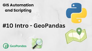 Geospatial Python  10  Intro to GeoPandas [upl. by Airekahs]