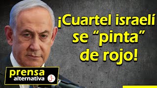 Movimiento líbanes sorprende a Netanyahu con lluvia de cohetes [upl. by Yolane]