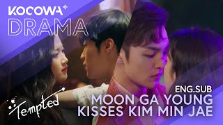 Moon Ga Young Kisses Kim Min Jae quotThis means nothing to mequot  Tempted EP13  KOCOWA [upl. by Cirle]