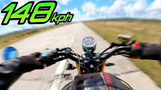 REVENTANDO una Moto VENTO a 148 KPH por 850kms [upl. by Wandie]