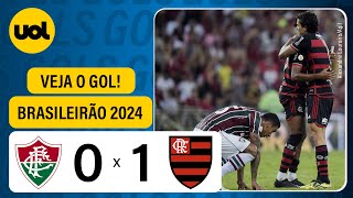 FLUMINENSE 0 X 1 FLAMENGO  CAMPEONATO BRASILEIRO 2024 VEJA O GOL [upl. by Amick347]