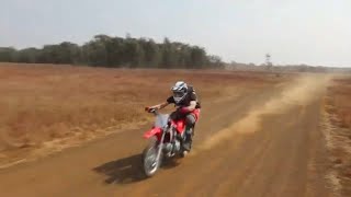 2021 Honda Crf110f Top Speed Test [upl. by Reggi235]