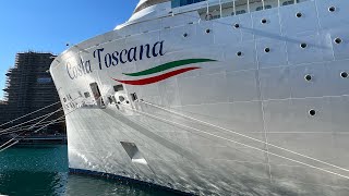 Costa Toscana Ship Tour [upl. by Neelyhtak]