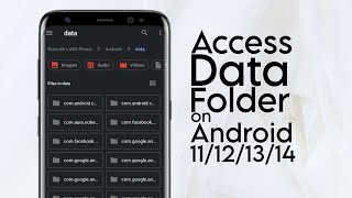 How to Access Data Folder on Android 11121314 Without Root 2024 Guide [upl. by Friend]