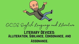 GCSE English Language and Literature Exam Alliteration Sibilance Consonance and Assonance [upl. by Imtiaz]