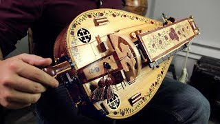 Hurdy Gurdy The medieval wheel instrument [upl. by Damalas]